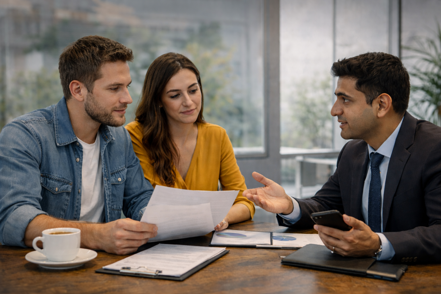 Person negotiating debt settlement in Mumbai
